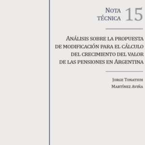 Análisis sobre la propuesta de modificación para el cálculo del crecimiento del valor de las pensiones en Argentina