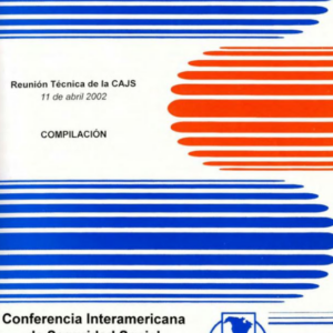 Reunión técnica de la CAJS: 11 de abril de 2002