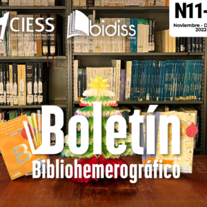 Boletín bibliohemerográfico, número 11-12, noviembre y diciembre 2022